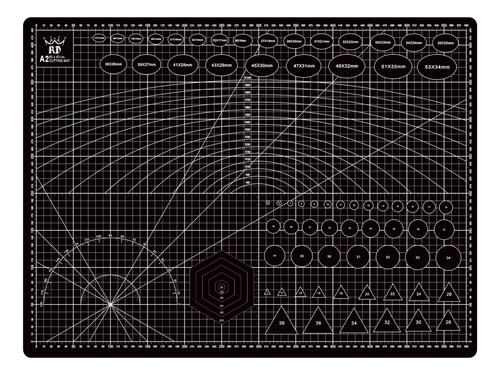 Base Tabla Salvacorte Rd Tapete Corte 45x60cm Mat Cutting A2