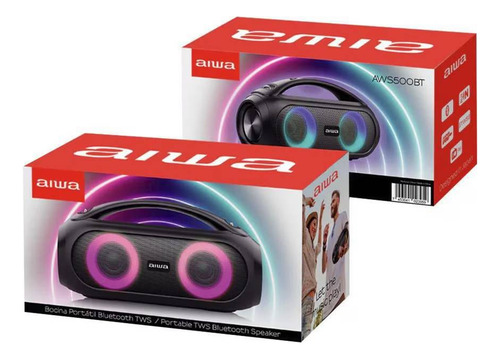 Parlante Portátil Aiwa Aws500bt Bluetooth Tws 20 W Rms