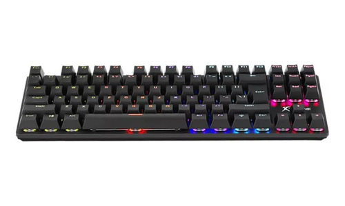 Teclado Gamer Mecánico Switch Blue Luces Rgb Intensas