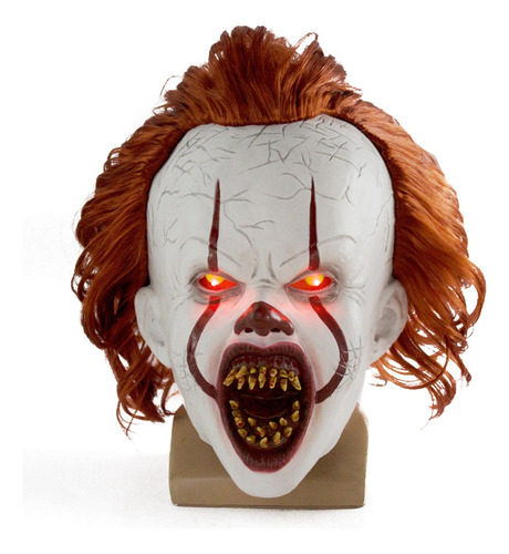 Máscara De Terror Espeluznante Pennywise Clown Fear Face C