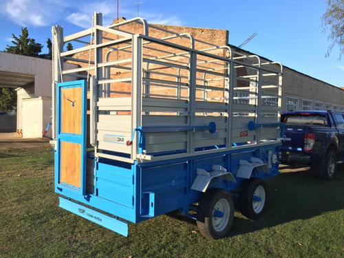 Acoplado Trailer Multipropósito Hacienda Mixto Caballos