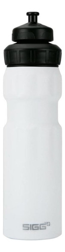 Botella Sigg Squeeze Swiss Wmb Sports Touch de 750 ml, color blanco