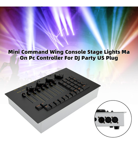 Mini Controlador De Luzes De Palco Para Dj Party Us Plug