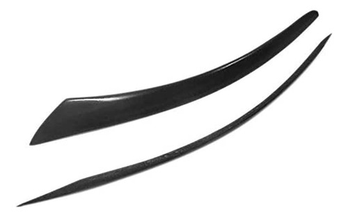 Para Faróis De Resina S40 V50 2004-2012 Sobrancelhas Eyelid-
