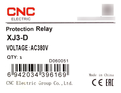Rele De Asimetria Monitor De Voltaje Trifasico 1no+1nc Xj3-d