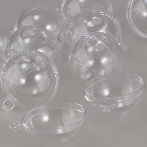 Jjzs Bolas De Plástico Transparente 6 Piezas