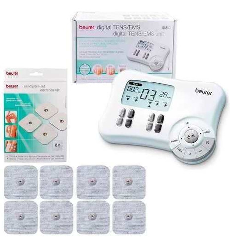 Beurer Em80 Electroestimulador 3 En 1 Masaje + Set X8 Pads