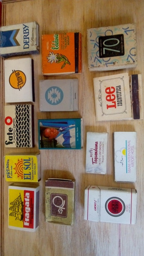 Colección Cajitas Fosforos Publicitarias - Martínez 