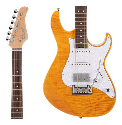 Guitarra Cort G280 Select 6 Cordas Ambar G280selam