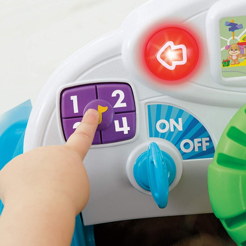 Imagen 4 de 7 de Fisher-price Smart Stages Crawl Around Carro Azul
