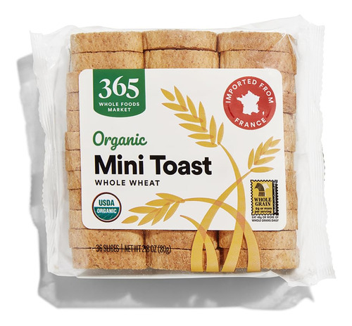 365 By Whole Foods Market, Toasts Mini Trigo Entero Organico