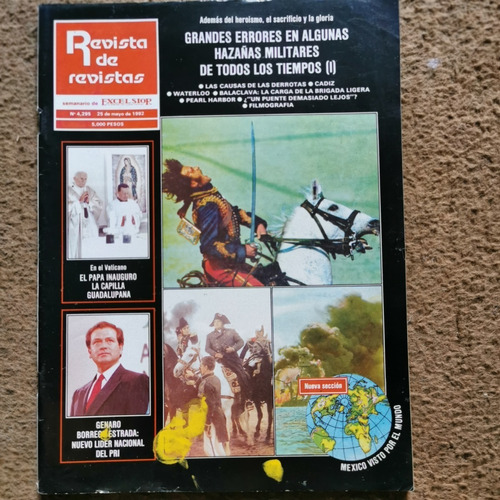 Revista De Revistas Semanario De Excelsior #4295 Año 1992