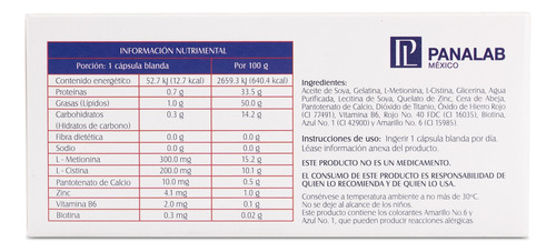 Aminoter Cápsulas Anticaída Fragilidad Capilar 30 Caps