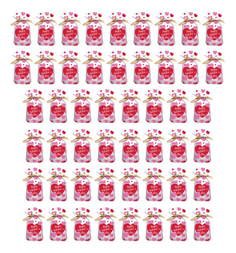 50x Bolsa De Regalo Del Día De San Valentín Bolsas De