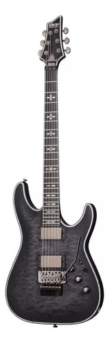 Guitarra Electrica Schecter Hellrasier C-1 Fr Extreme Ebano Color Negro Orientación De La Mano Diestro