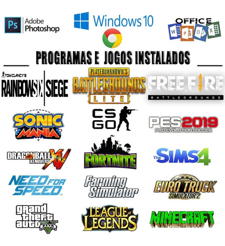 Pc Gamer Completo I7 8gb Ram Ssd 240gb Geforce 2gb Hdmi Wifi