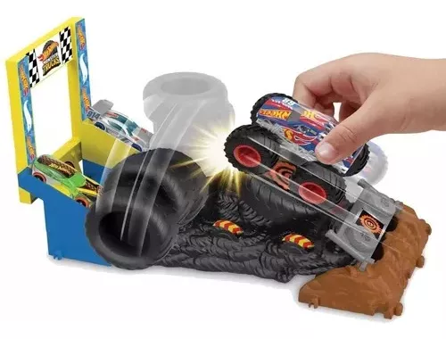 Monster Trucks Arena Smashers Hot Wheels - Mattel