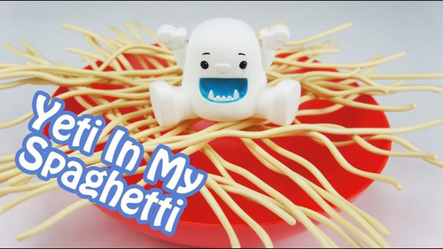 Un Yeti En Mi Spaghetti Espagueti Juego De Mesa Tv Original