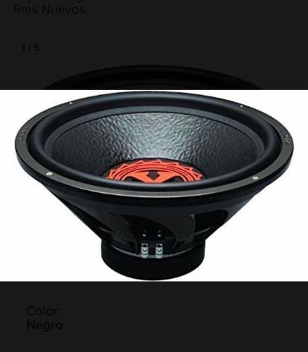 Bajo 15 Pulgadas Powerbass Doble Bobina 500 Rms El Par