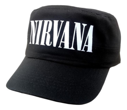 Gorra Nirvana Cachucha Táctica Militar Plana Graduable Rock