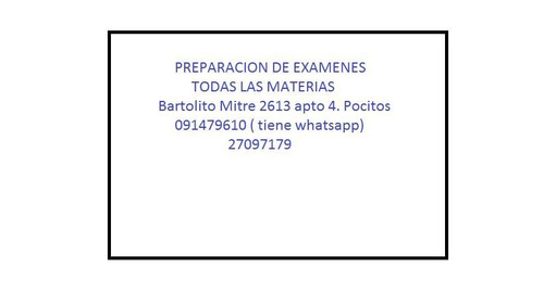 Imagen 4 de 4 de Clases Online Matematica Fisica Quimica Examen Particulares