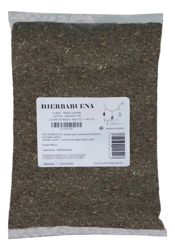 Hierbabuena O Yerbabuena Organica 1kg Menta