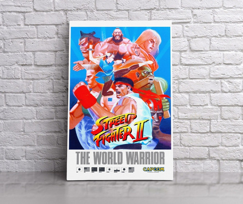 Carteles Street Fighter 30x20 Cm Posters Gamer Juegos