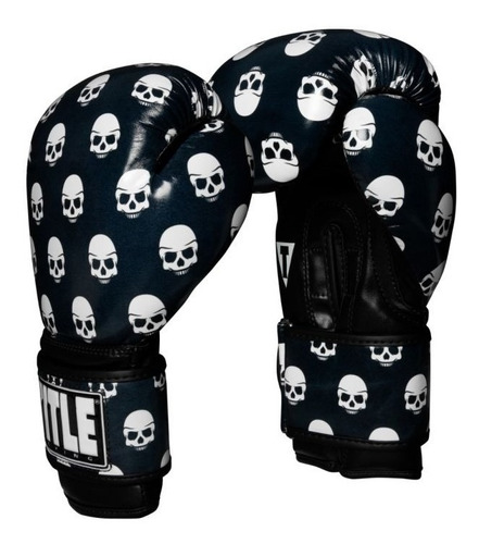 Guantes Box Title Calavera 14 Oz Palomares Genuino Fpx