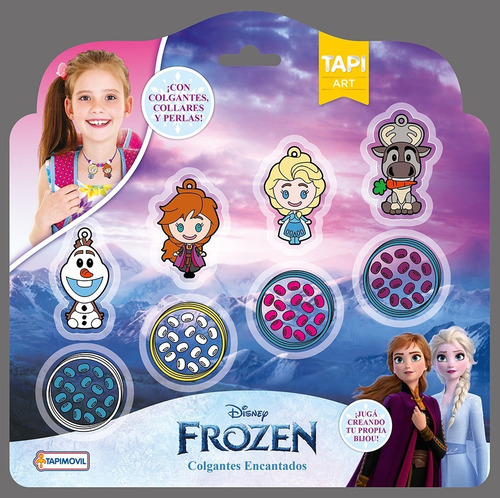 Imagen 2 de 3 de Frozen Bijou Arma Collares Pulseras Colgantes Encantados