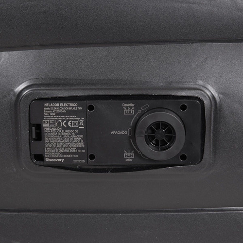 Imagen 7 de 7 de Colchón Cama Inflable Eléctrico Twin Discovery (1,5 Plazas)
