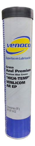 Grasa Azul Premium Venoco Cartucho 397gr
