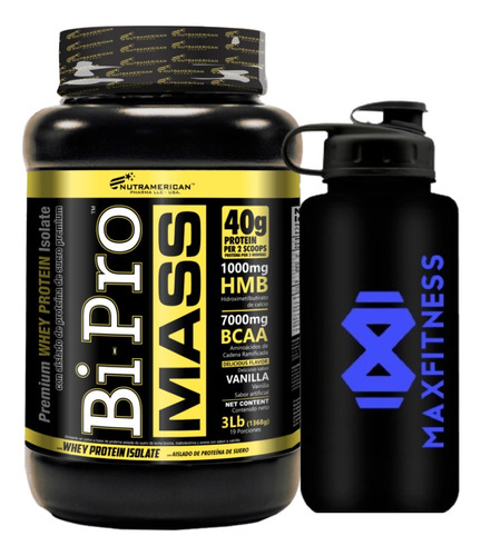 Proteina Bipro Mass+obsequio - L a $50000