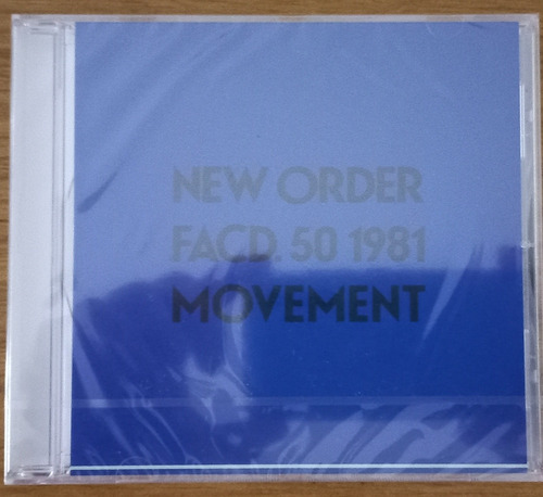 New Order - Movement Cd Imp Germany Cerrado Original