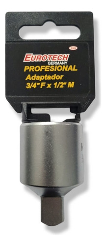 Adaptador De Tubos 3/4 Hembra A 1/2 Macho Eurotech