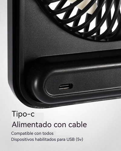 Mini Ventilador Portátil E Ventilador De Mesa