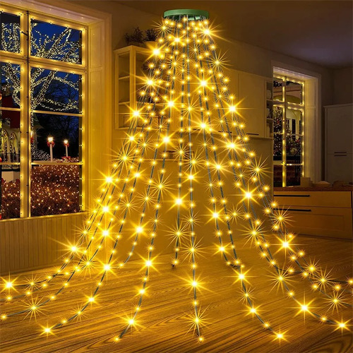 I Guirnalda De 400 Luces Led For Árboles De Navidad 2023