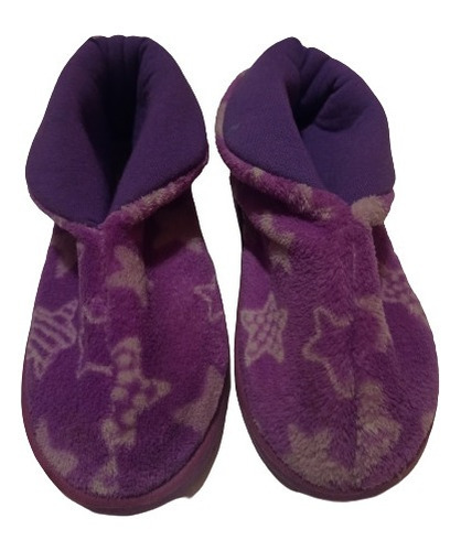 Pantuflas Niña, Marca Pavien, Talle 6, Violeta