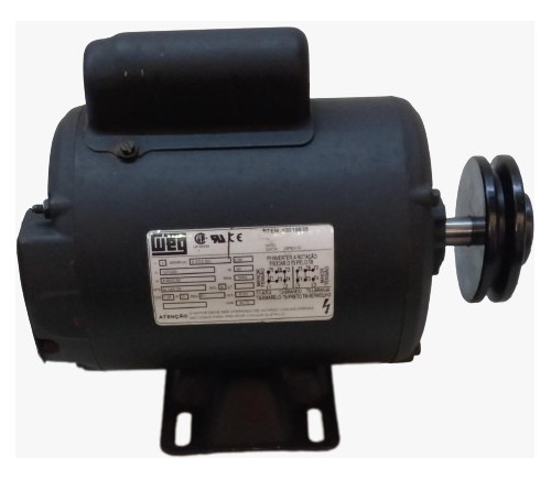 Motor Elétrico Monofásico Weg 0,5cv Bivolt - Clf24