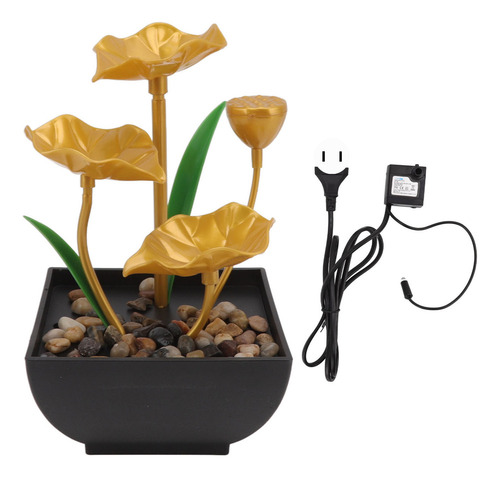 Fuente De Sobremesa De Plástico Con Luces Led Para Decoració