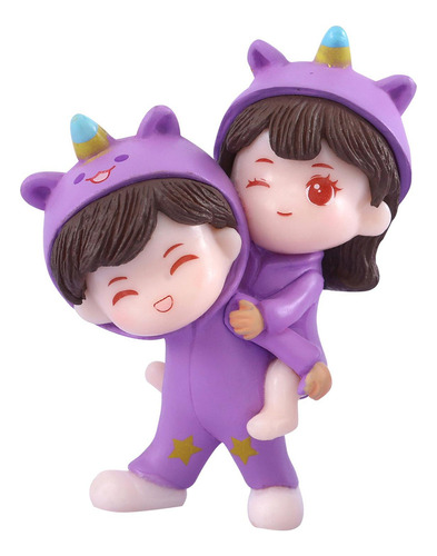 4 Figuras Románticas De Casa De Muñecas En Estilo B