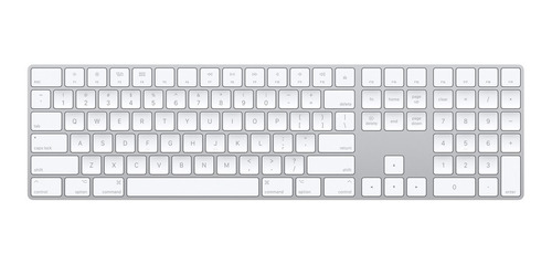 Teclado Bluetooth Apple Magic Keyboard Qwerty Inglés Us