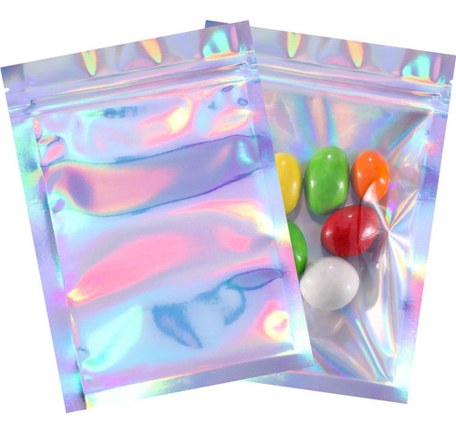 100 Bolsas Transparente Joyeria Bolsa Tipo Ziplo 9x12cm
