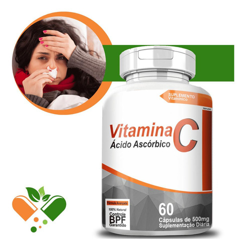 Vitamina C Revestida - Fortalece Imunidade
