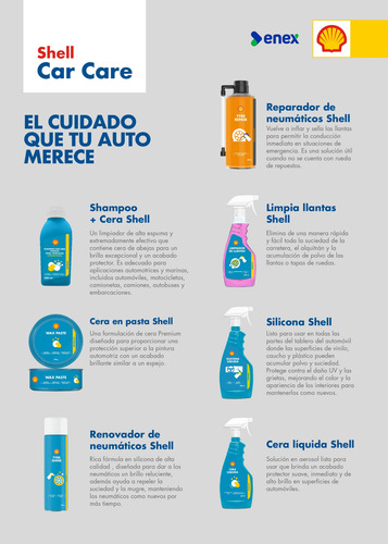 Repara Pinchazos Neumaticos Auto Shell 400g