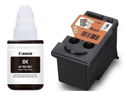 Kit Cabezal Y Tinta Negra Canon G2100 G3100 G3110 G4100