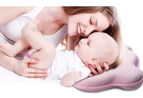 Almohada para Bebe, Almohada Bebe Previene Síndrome Cabeza Plana