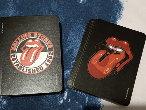 Baraja De Los Rolling Stones, Juego De Naipes Doble (Usado)