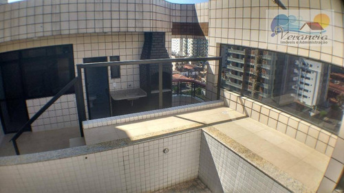 Imagem 5 de 30 de Cobertura Com 3 Dormitórios À Venda, 270 M² Por R$ 700.000,00 - Vila Assunção - Praia Grande/sp - Co0065