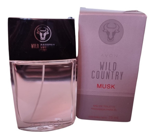  Fragancia Para Caballero Wild Country  Musk 75 Ml Avon