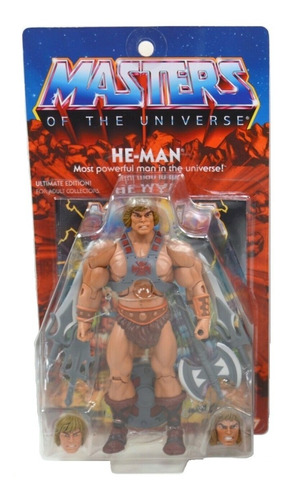 Heman Motu Ultimate He-man 2017 Super 7 - Brinquetoys